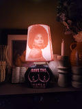 Save the Tatas Lamp Base (Breast Cancer Awareness)