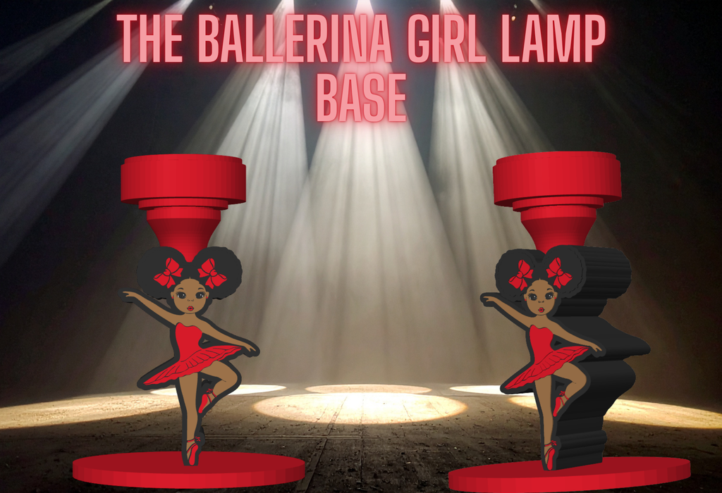 Ballerina Girl Lamp Base