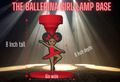 Ballerina Girl Lamp Base