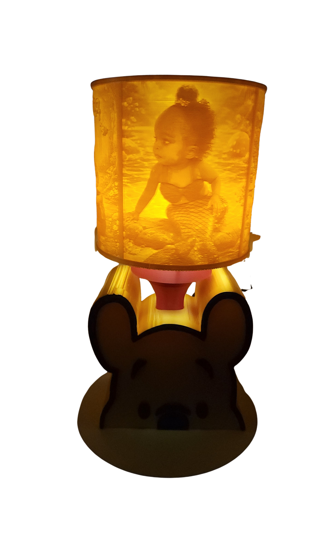 Custom Lithophane Lamp Shade