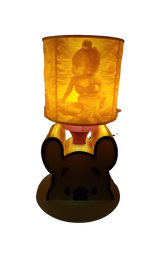 Custom Lithophane Lamp Shade