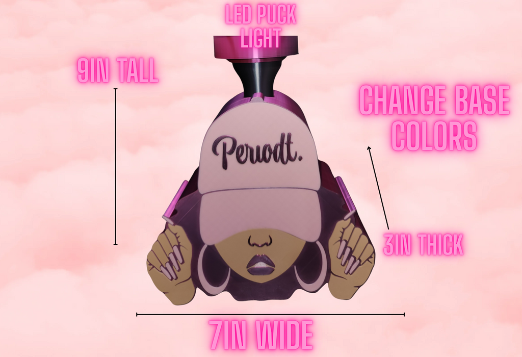 Periodt Girly Lamp Base