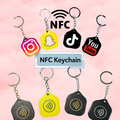 Social Media NFC keychains