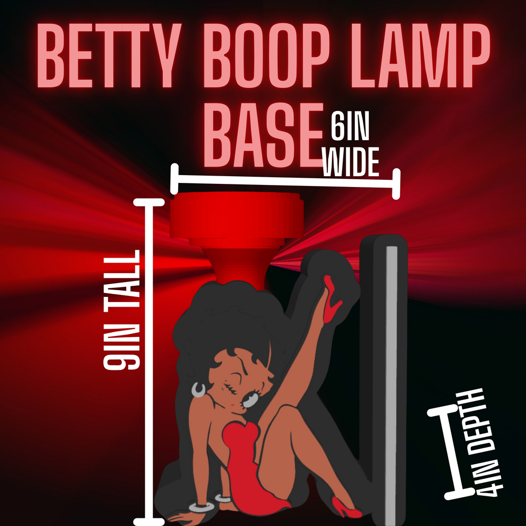 Red Light Special Betty Lamp Base