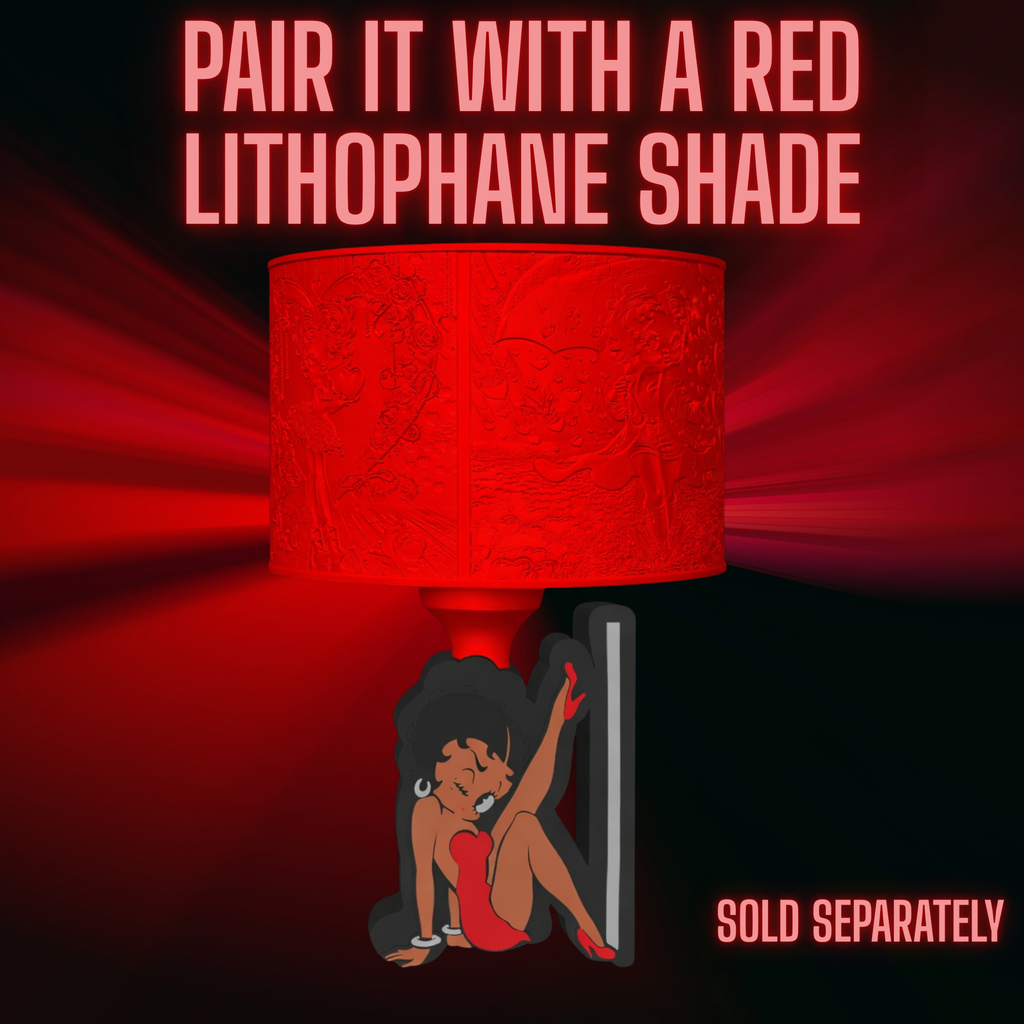 Red Light Special Betty Lamp Base
