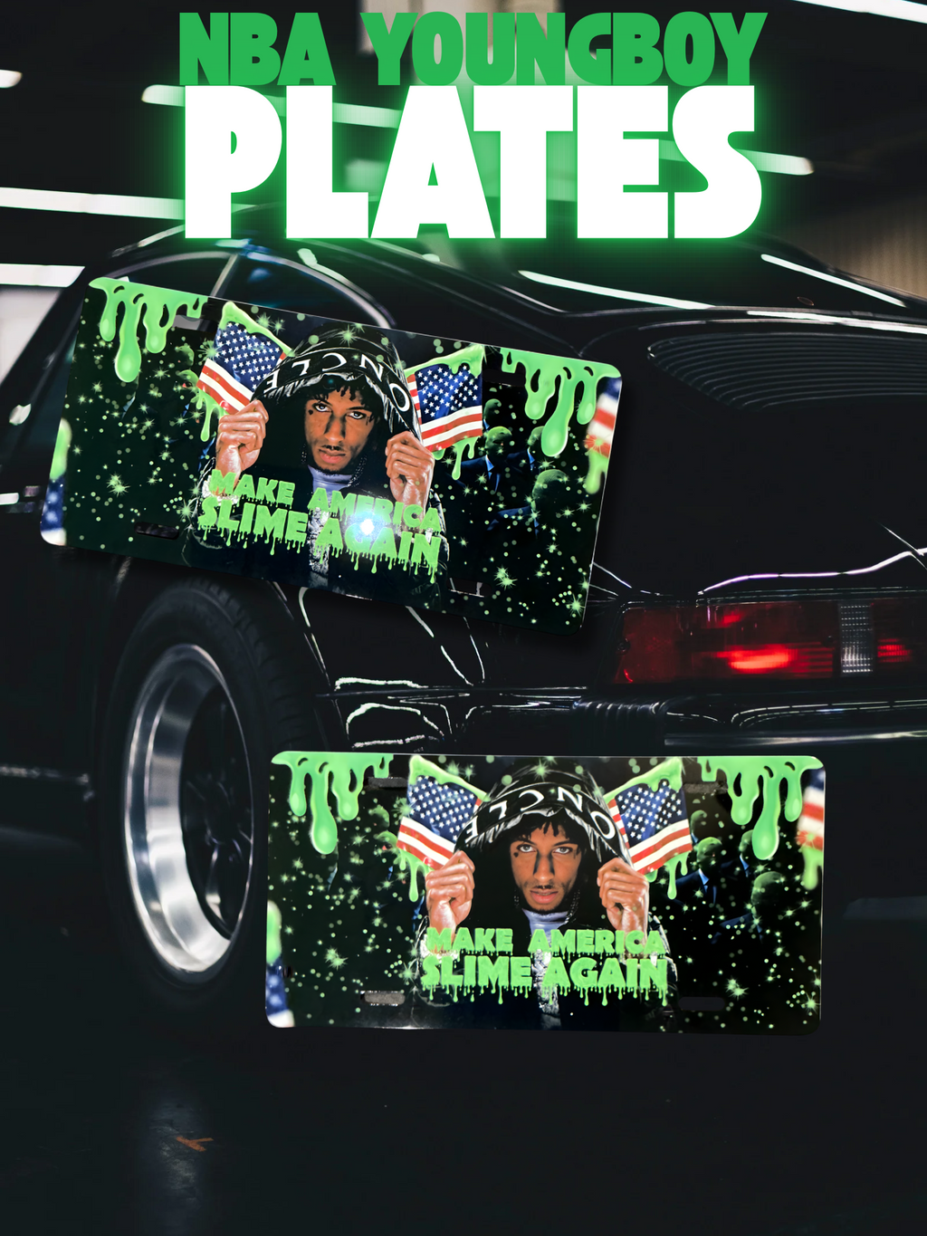 Customized Front License Plate