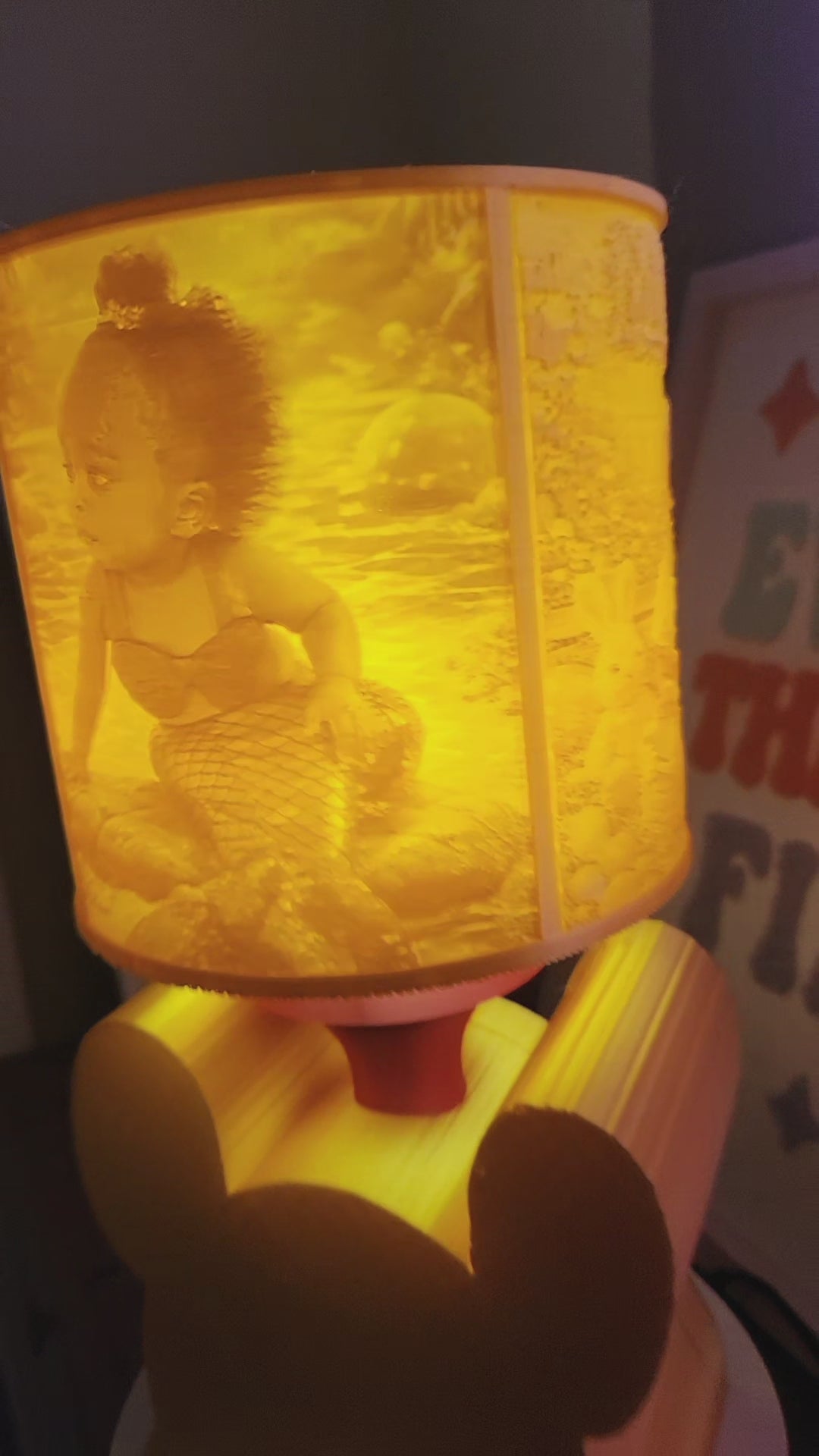 Winnie the pooh lamp base