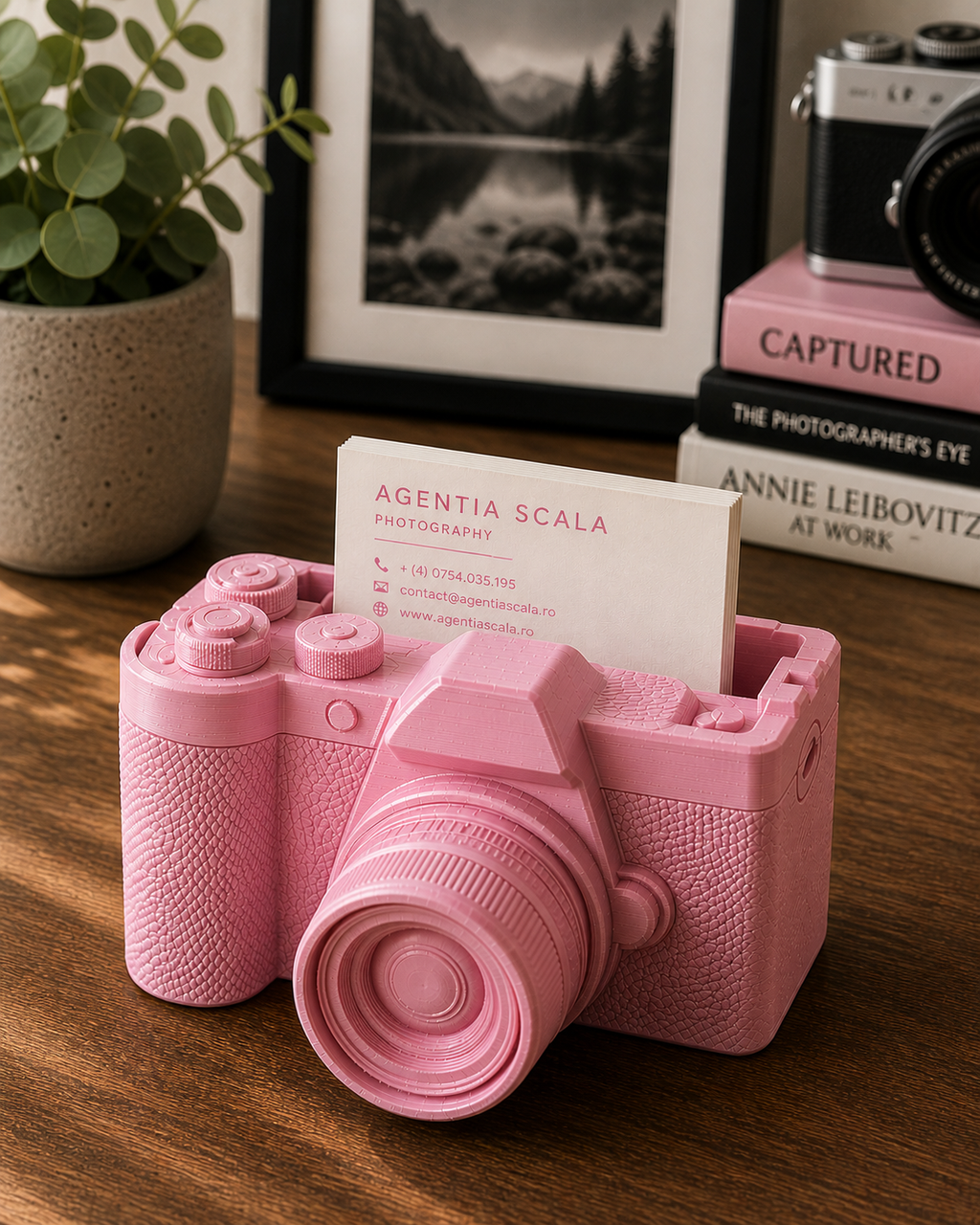 Photographer's Business Card Holder