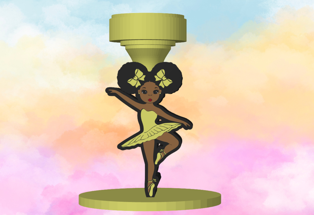 Ballerina Girl Lamp Base