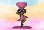 Ballerina Girl Lamp Base
