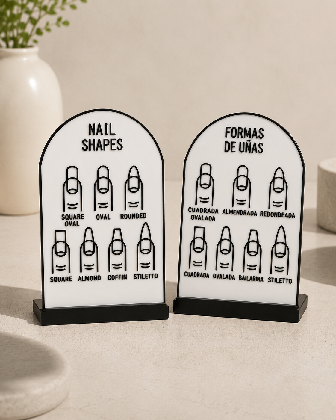 Nail Shape Display