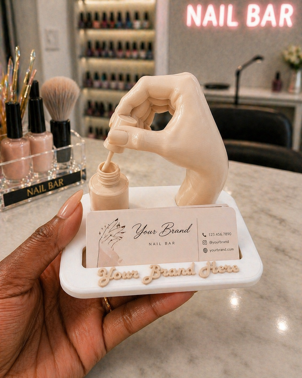 Nail Artist Business Card holder