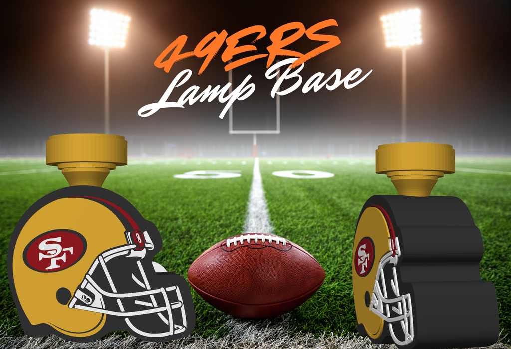 San Francisco 49ers Lamp Base